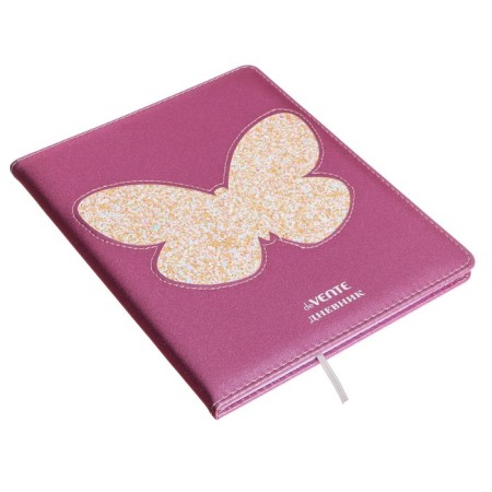 Universal diary for Butterfly 1-11 grade, hard cover, artificial leather, foam rubber, liesse, 80 g/m2-1