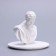 Candle in concrete Aromatic "Michelangelo", Flower Garden, 13x7 cm, soy wax, 160 g