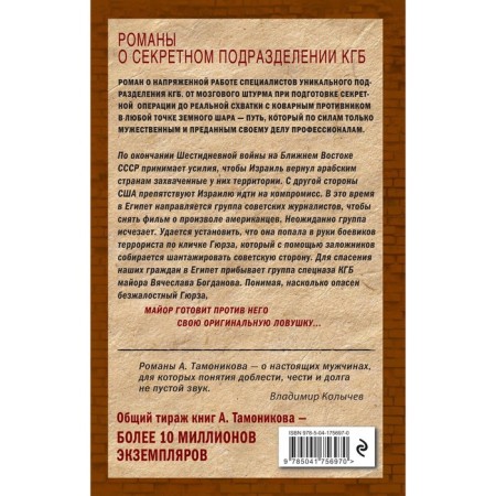 Синайский мираж. Тамоников А.А.-1