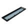 Airline license plate frame, anti -vandal, metal, black