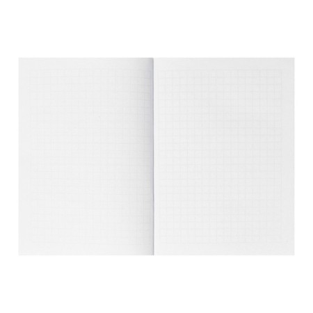 Notebook A6, 80 sheets in the cage "Most important!", Firm cover, Soft-Touch lamination, stamping foil, block 70 g/m2-3