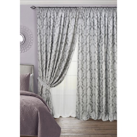 Set ESKAR: Delires 200x270 cm - 2 pcs, tulle 270x450 cm, grab - 2 pcs-1