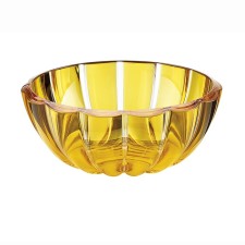 PIALA GUZZINI DOLCEVITA, D = 12 cm, amber color