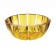 PIALA GUZZINI DOLCEVITA, D = 12 cm, amber color