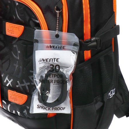 Youth backpack 39x28x30, ergonomic back + laptop department, Devente Ergo, Minimalism, for boys-12