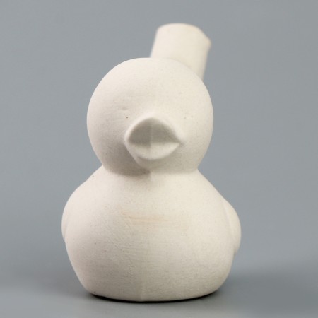Ceramic whistle for coloring "Duck"-4
