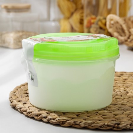A set of food containers, 3 pcs: 700 ml, 1 l, 1.5 l, color mix-8