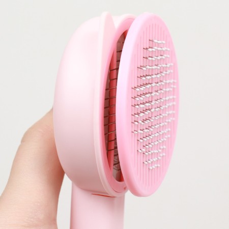 Popular Plastic "cat" with self -cleaning function, 8.5 x 20 cm, pink-3