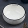 Ceramic ceramic salad, 11.5 x 5.6 cm, 330 ml, white color