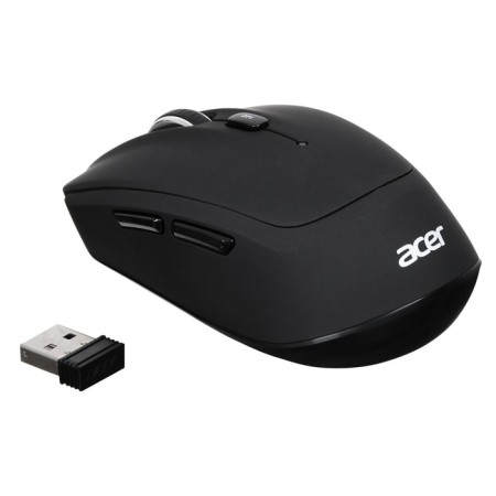 Acer OMR040 Black Optical Mouse (1600DPI) wireless USB (6but)-4