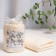 Towel Gift Ethel "Flower mood" color vanilla, 50x90cm, 100% cotton, 340 g/m2