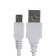 Cable Luazon, miniusb - USB, 1 A, 0.5 m, only for charging, white