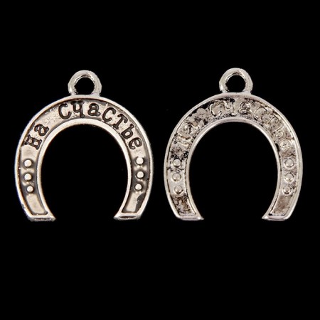 Decor Metal "Podkova. For Happiness" MIX 2x1.2 cm-3