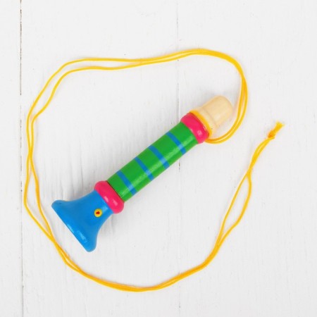 Musical toy "Dudchka on a rope", tall, Mix color-8