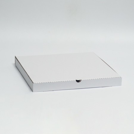 Pizza box, white, 41 x 41 x 4 cm-1