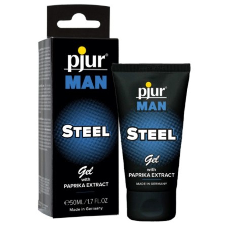 Lubrication Pjur Man Steel exciting, 50 ml