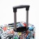 Case for a suitcase 24 ", colorful color