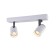 Lexi lamp, 2x35W GU10, white color, graphite