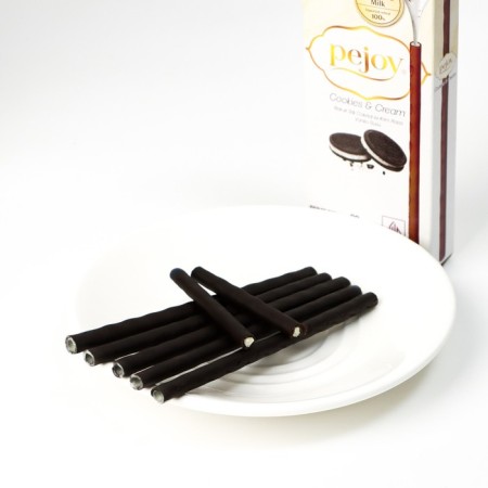 PEJOY biscuit sticks with cookies with cream, 20 g-2