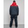Male ski suit, size 52, dark blue color