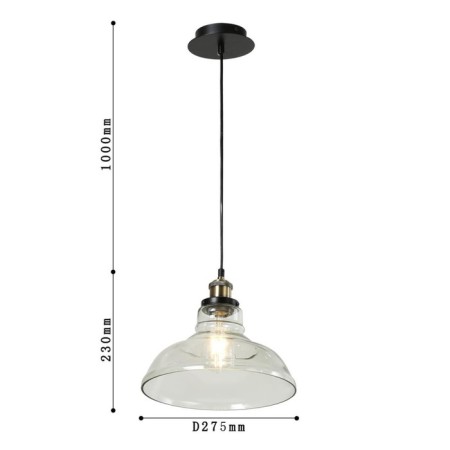 Suscabel suspension 275 mm, E27 40W-2