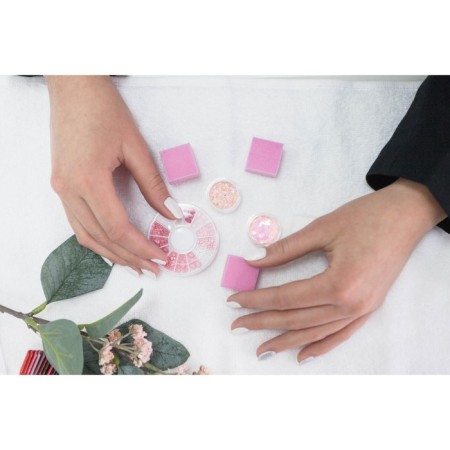Buffs sandpaper for nails, four -sided, 70 pcs, multi -colored-8