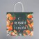 Package Gift Craft "New Year's Eve", 25 x 22 x 12 cm, New Year