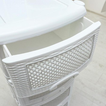 Goslose 4-section "braid", white color-2