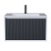Tumbling under the Uperwood Next sink, 70 cm, white/graphite, 1 box