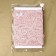 Lace elastic fabric, 175 mm × 2.7 ± 0.5 m, powder color
