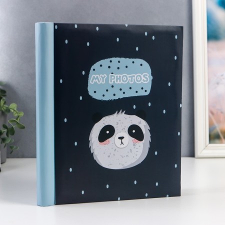 Photo album 30 magnetic sheets (60 steer) "Panda" 23x28 cm