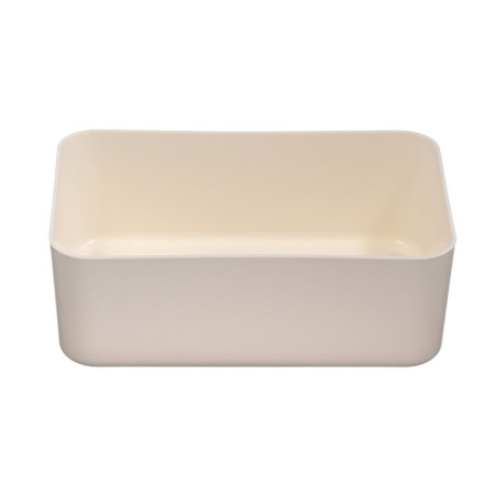 Oursson Skandi Bread, with a cutting board, size 29.6x19.6x11 cm, ivory color-7