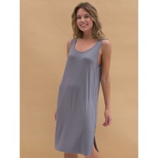 Female dress, size s, gray color