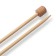 Sleeps are straight, bamboo, 4.5 mm/33cm, 2 pcs