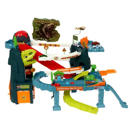 Auto traffic "dinosaur", sound effects, smoke effect-2