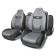 Autoshekhli universal Comfort COM-1105H black/dark gray, 9 items