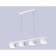 Suspended lamp with a change of lamp Ambrella Light, Techno, TN71037, GX53, white color
