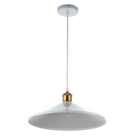 Lamp Bayerlux 1242/1wt E27 40W white 33x33x9.5-110 cm