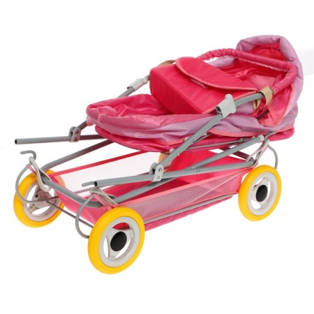 Puppet stroller No. 7, pink color with lilac-7