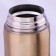 Thermos with the Mode Forrest button, 450 ml, gold, heat conservation 10-12 hours