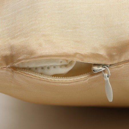 Decorative pillowcase economy and I am beige color, 40 x 40 cm, polyester-2