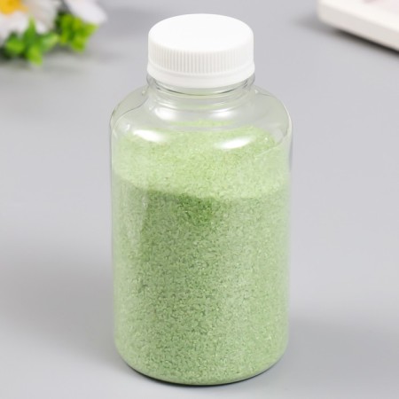 Color sand in bottles "Salad" 500 gr-5