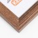 Photo frame wood 10x15 cm, mocha (plastic screen)