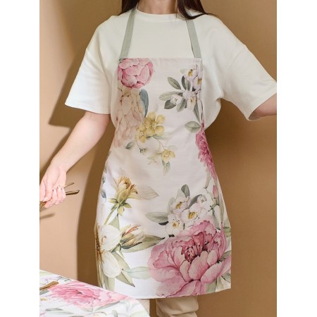 Apron Ethel "Tenderness" 60x70 cm, 100% cotton, reps 210 g/m2-10