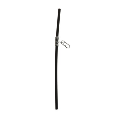 The opposite is straight, 15 cm, the color is black, 10 pcs.-2