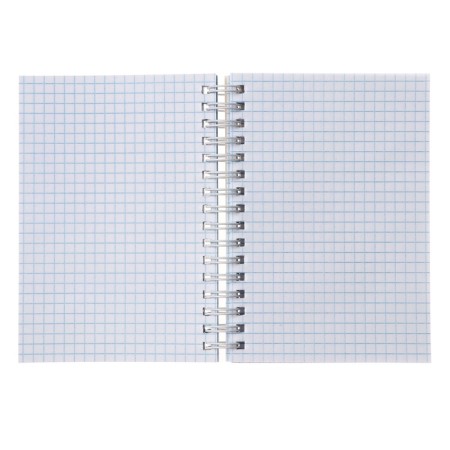 Note book A6, 120 sheets in the cage on the crest "Paise", covered cardboard, mix-7