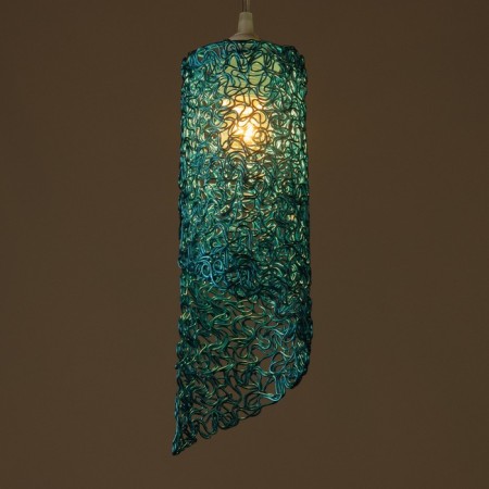 Bayerlux lamp "Scandy" E27 40W blue 10x10x32-150 cm-3