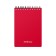 Notepad on the crest A6, 60 sheets, cage, Erichkrause "Classic", plastic cover silk -screen cover, OFSET Belic 100%, OFSET block, MIX