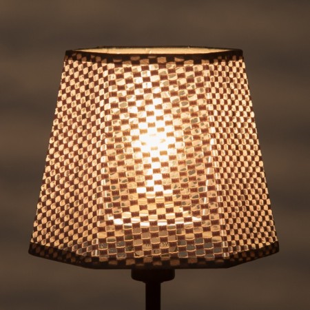 Luke for the chandelier "Geometry" E27/E14 gray 14x14x12 cm-3