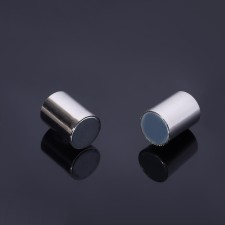 Magnetic lock castle, l = 20 mm, v .d = 7mm, (set 3pcs), silver color